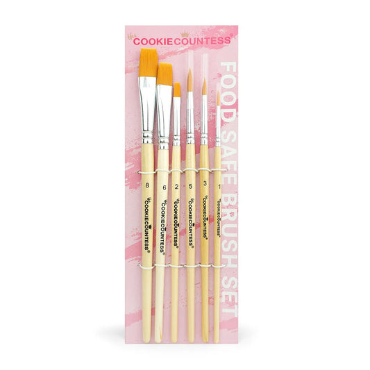 Food Safe Brushes Set of 6