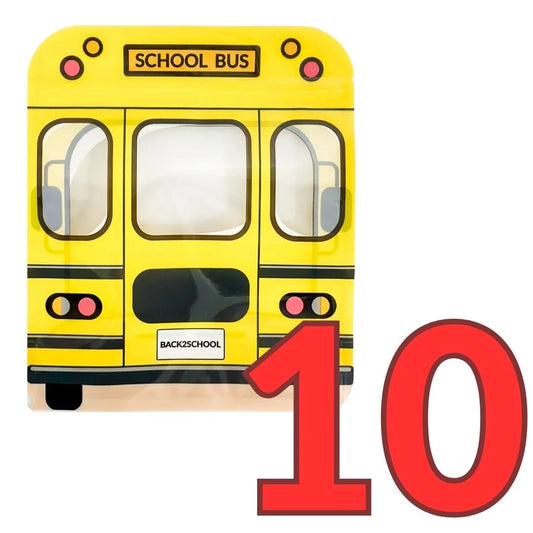 School Bus Cookie Bag