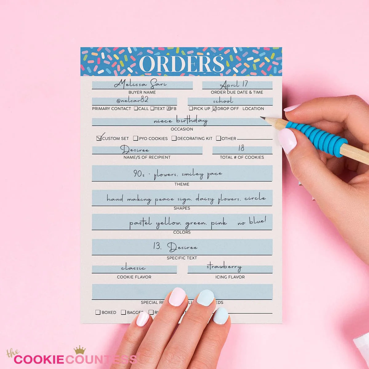 Cookie Order Form