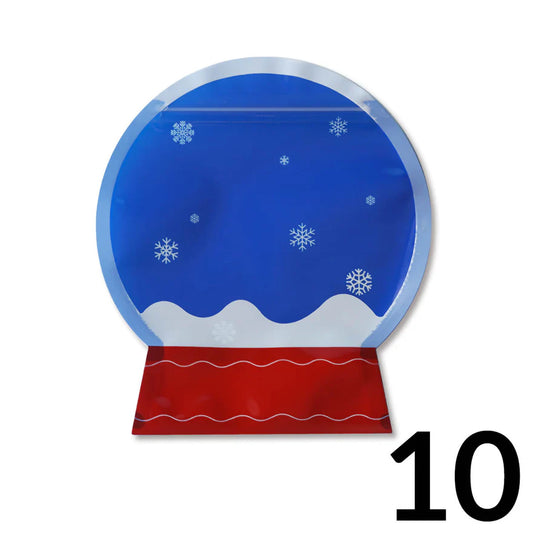 Snow Globe Cookie Bags
